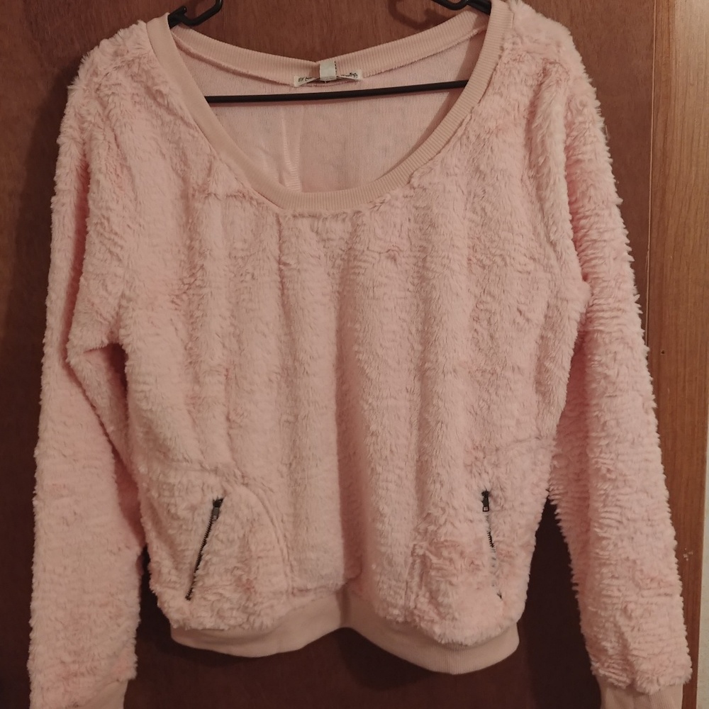Pink sweater